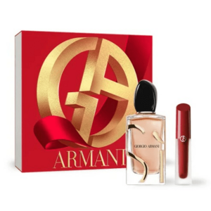 Giorgio Armani Sì Intense (2023) - EDP 100 ml + rtěnka Lip Maestro Satin 4 ml obraz