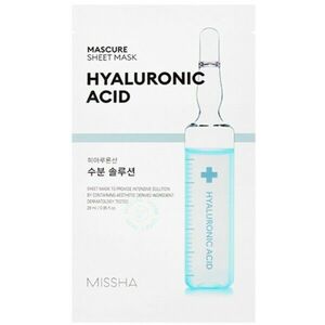 Missha Hydratační pleťová maska Mascure Hyaluronic Acid (Sheet Mask) 27 ml obraz