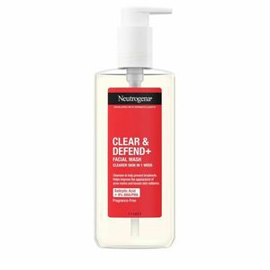 Neutrogena Čisticí gel proti pupínkům Clear & Defend+ (Facial Wash) 200 ml obraz