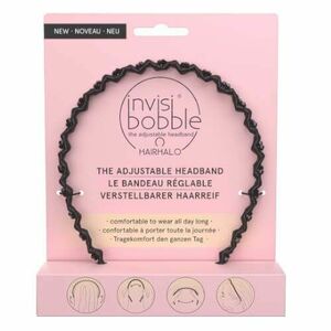 Invisibobble Nastavitelná čelenka do vlasů Hairhalo True Dark Sparkle obraz