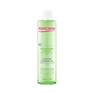 Topicrem Čisticí gel pro mastnou a citlivou pleť AC (Purifying Cleansing Gel) 200 ml obraz