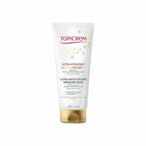 Topicrem Intenzivně hydratační tělové mléko se třpytkami (Ultra-Moisturizing Sparkling Body) 200 ml obraz