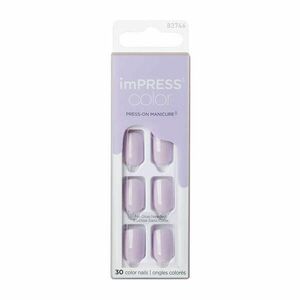 KISS Samolepící nehty imPRESS Color Picture Purplect 30 ks obraz