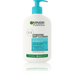 Garnier Hydratační čisticí gel proti nedokonalostem pleti Pure Active (Hydrating Deep Cleanser) 250 ml obraz