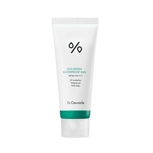 Dr.Ceuracle Opalovací krém pro obličej i tělo SPF 50 Cica Regen (Waterproof Sunscreen) 100 ml obraz