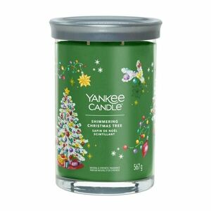 Yankee Candle Aromatická svíčka Signature tumbler velký Shimmering Christmas Tree 567 g obraz