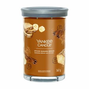 Yankee Candle Aromatická svíčka Signature tumbler velký Spiced Banana Bread 567 g obraz