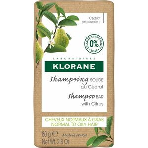 Klorane Tuhý šampon pro normální až mastné vlasy Citron (Shampoo Bar) 80 g obraz