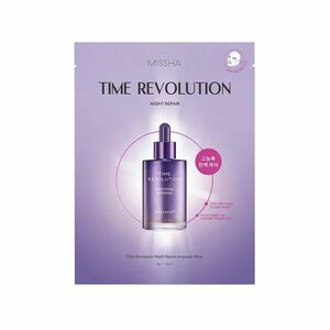 Missha Anti-age plátýnková maska Time Revolution Night Repair (Ampoule Mask) 30 g obraz