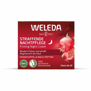 Weleda Zpevňující noční krém s granátovým jablkem a maca peptidy (Firming Night Cream) 40 ml obraz