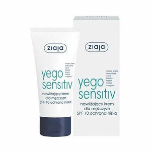 Ziaja Hydratační krém pro muže SPF 10 Yego Sensitive 50 ml obraz