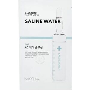 Missha Zklidňující maska pro citlivou pleť Mascure Saline Water (Sheet Mask) 1 ks obraz