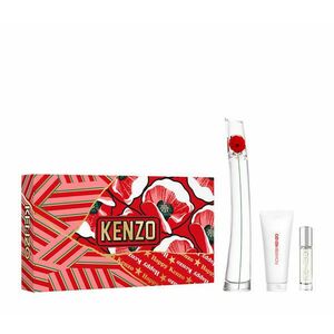 Kenzo Flower By Kenzo - EDP 100 ml (plnitelná) + tělové mléko 75 ml + EDP 10 ml (plnitelná) obraz