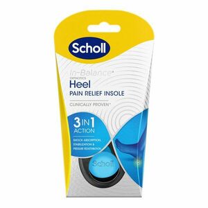 Scholl Ortopedické vložky do bot In-Balance Heel (Pain Relief Insole) 1 pár Large obraz