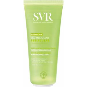 SVR Čisticí gel pro mastnou a aknózní pleť Sebiaclear (Anti-Blemishes Cleanser) 200 ml obraz