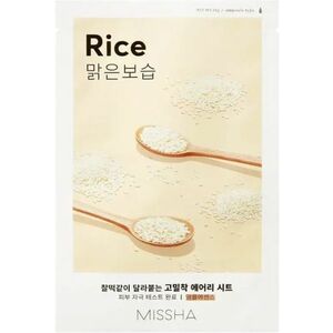 Missha Zjemňující pleťová maska Rice Airy Fit (Sheet Mask) 19 g obraz