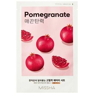 Missha Zpevňující pleťová maska Pomegranate Airy Fit (Sheet Mask) 19 ml obraz