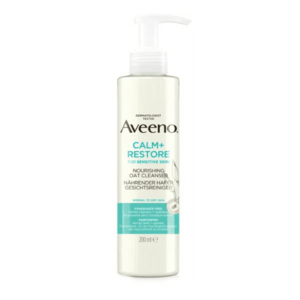 Aveeno Čisticí pleťový gel Calm+ Restore (Nourishing Oat Cleanser) 200 ml obraz