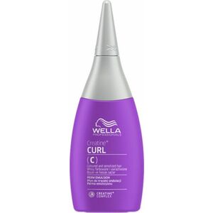 Wella Professionals Trvalá pro barvené a poškozené vlasy Creatine+ Curl (Permanent Emulsion) 75 ml obraz