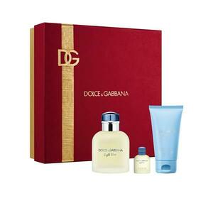 Dolce & Gabbana Light Blue Pour Homme - EDT 75 ml + sprchový gel 50 ml + EDT 4, 5 ml obraz