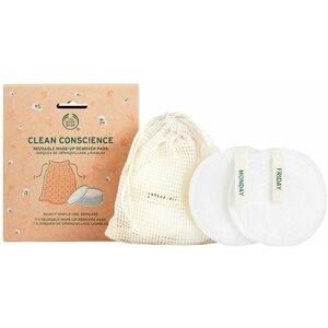 The Body Shop Pratelné odličovací tampony (Reusable Makeup Remover Pads Bamboo & Cotton) 7 ks obraz