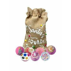 Bomb Cosmetics Dárková sada Santa`s Squad Bath Bomb Sack Set obraz