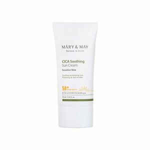 MARY & MAY Pleťový opalovací krém SPF 50+ CICA Soothing (Sun Cream) 50 ml obraz