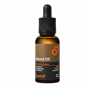 Beviro Pečující olej na vousy s vůní grepu, skořice a santalového dřeva (Beard Oil) 30 ml obraz