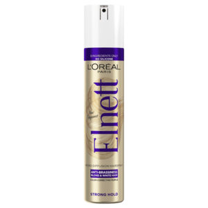 L'Oréal Paris Mikrodifuzní lak na vlasy pro blond a bílé vlasy Elnett (Anti-Brassiness Color-Correcting Purple Micro-Diffusion Hairspray) 300 ml obraz