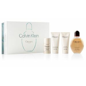 Calvin Klein Obsession For Men - EDT 125 ml + tuhý deodorant 75 ml + balzám po holení 100 ml + sprchový gel 100 ml obraz