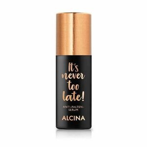 Alcina Sérum proti vráskám It`s never too late! (Anti-Falten Serum) 30 ml obraz