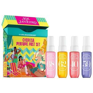 Sol de Janeiro Dárková sada parfémovaných sprejů na tělo a vlasy Cheirosa Perfume Mist Travel Set 4 x 30 ml obraz