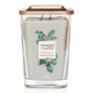 Yankee Candle Aromatická svíčka velká hranatá Exotic Bergamot 552 g obraz