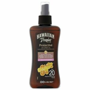 Hawaiian Tropic Suchý olej na opalování s rozprašovačem SPF 20 Protective (Dry Spray Oil) 200 ml obraz