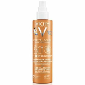 Vichy Dětský sprej na opalování SPF 50+ Capital Soleil (Kids Cell Protect Water Fluid Spray) 200 ml obraz