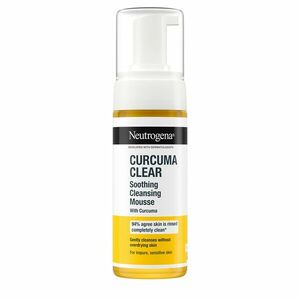 Neutrogena Zklidňující čisticí pěna s kurkumou pro citlivou, smíšenou a problematickou pleť Curcuma Clear (Soothing Cleansing Mousse) 150 ml obraz