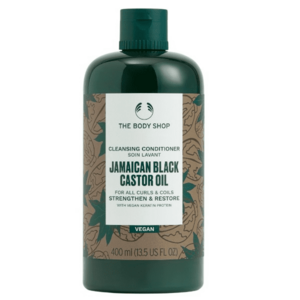 The Body Shop Bezoplachový kondicionér pro kudrnaté a vlnité vlasy Jamaican Black Castor Oil (Cleansing Conditioner) 400 ml obraz