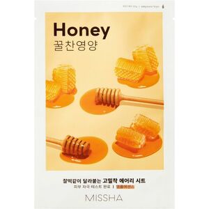 Missha Vyživující pleťová maska Honey Airy Fit (Sheet Mask) 19 g obraz