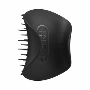 Tangle Teezer Masážní exfoliační kartáč na pokožku hlavy Scalp Brush Black obraz