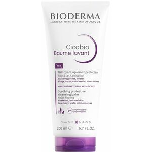 Bioderma Zklidňující a ochranný čisticí balzám Cicabio (Soothing Protective Cleansing Balm) 200 ml obraz