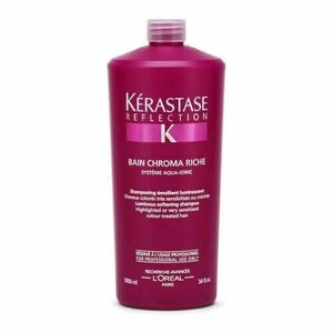 Kérastase Ochranný šampon pro citlivé barvené a zesvětlované vlasy Reflection (Bain Chromatique Riche Multi-Protecting Shampoo) 1000 ml obraz