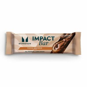 Impact Protein Bar - New Recipe - 12 Pack - Fudge brownie obraz