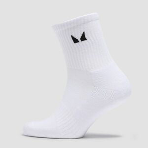 MP Unisex Crew Socks (3 Pack) - Black/White - UK 2-5 obraz