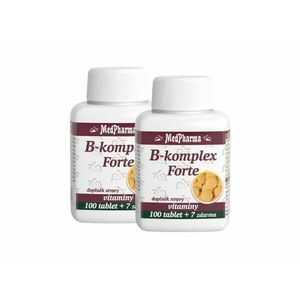 MedPharma B-komplex Forte 107 tablet 2 kusy: 2x107 tbl. obraz