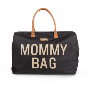 CHILDHOME PŘEBALOVACÍ TAŠKA MOMMY BAG BLACK GOLD obraz