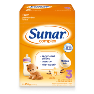 Sunar Complex 3 Vanilka 600g obraz