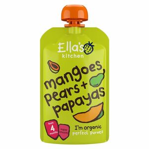 Ella's Kitchen BIO Mango, hruška a papája (120 g) obraz