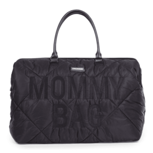 CHILDHOME Přebalovací taška Mommy Bag Puffered Black obraz