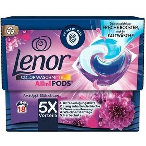 Lenor Color All in pods Color Amethyst gélové kapsule 18ks obraz