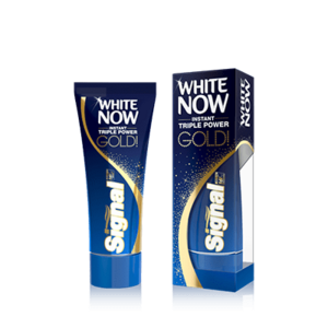 Signal White Now Gold zubná pasta 75 ml obraz